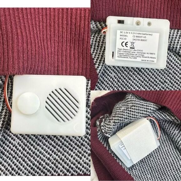 Texas A&M Aggies College Football Ugly Christmas Sweater Lights Up Size XL Party - Picture 8 of 9